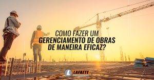 gerenciamento de obras