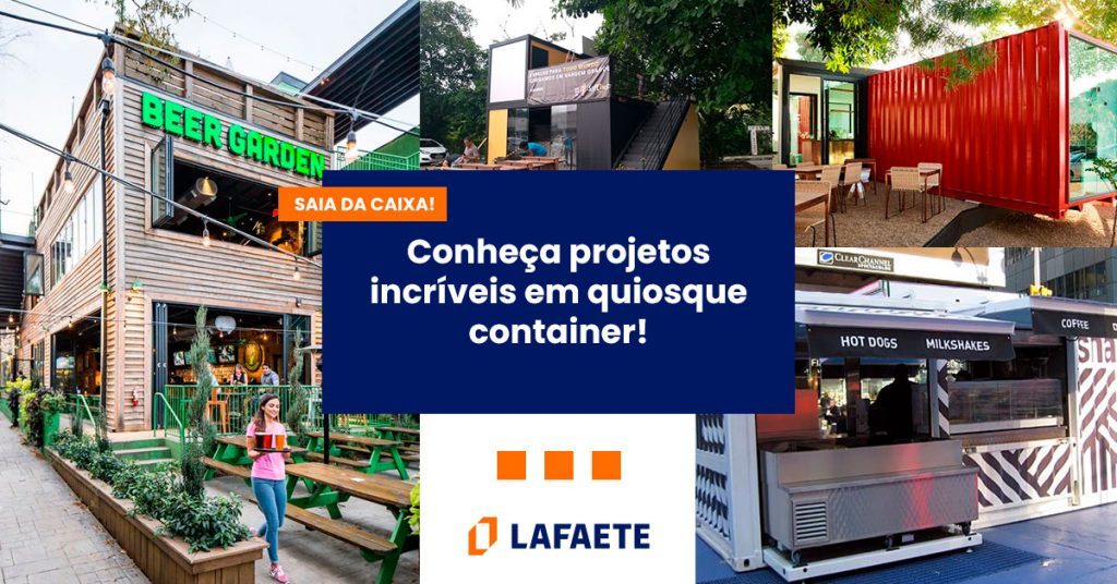 nova alternativa para negócios: quiosque container se mostra excelente para projetos de engenharia civil